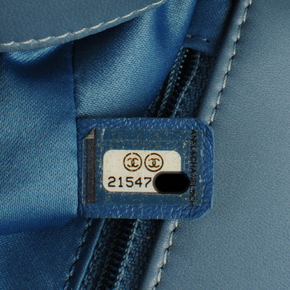 Chanel Lambskin Quilted Small CC Crossing Flap Light Blue 8 of 8