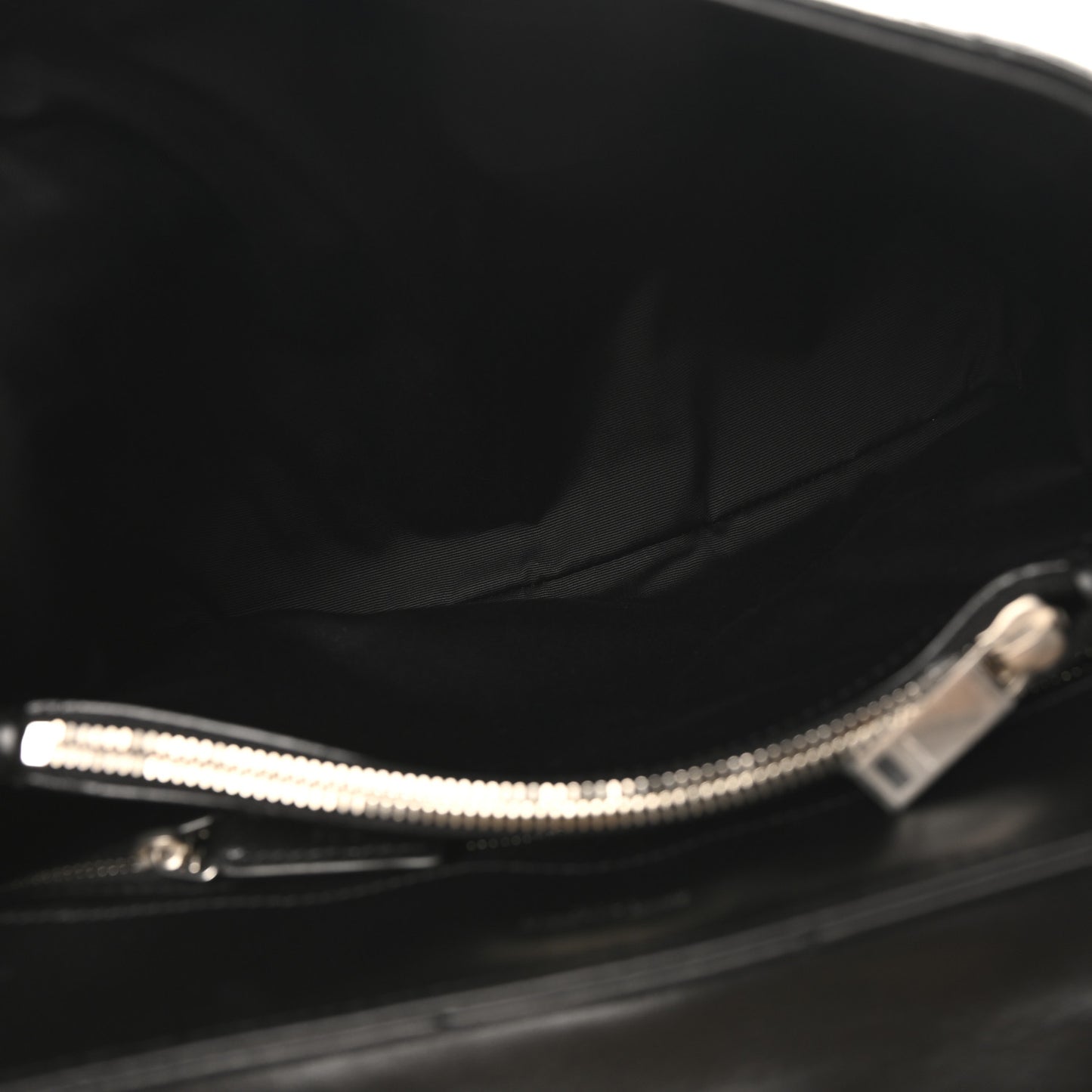Calfskin Y Quilted Monogram Medium Loulou Chain Satchel Black