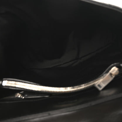 Saint Laurent Calfskin Y Quilted Monogram Medium Loulou Chain Satchel Black 5 of 10