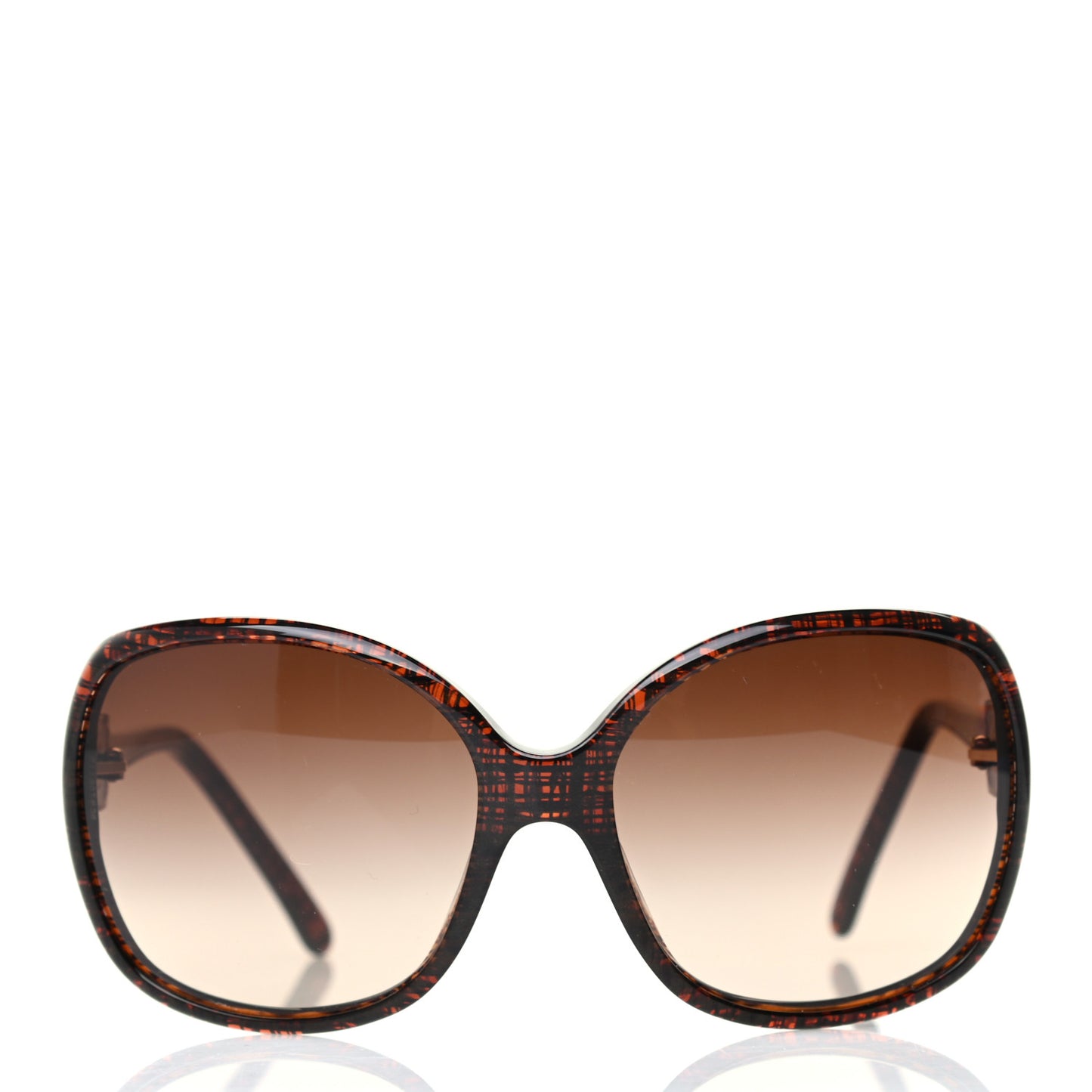 Tweed Effect CC Sunglasses 5174 Brown