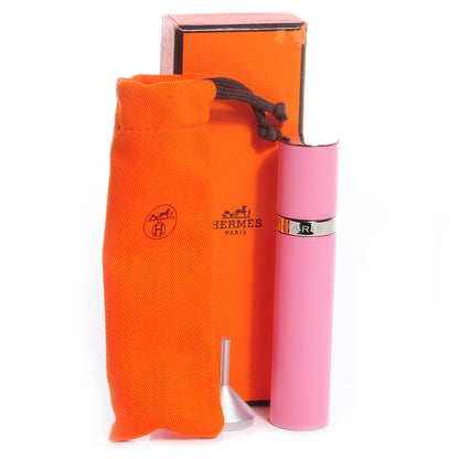 Hermes Swift Calfskin Refillable Leather Case .33 fl. oz. Pink 4 of 4