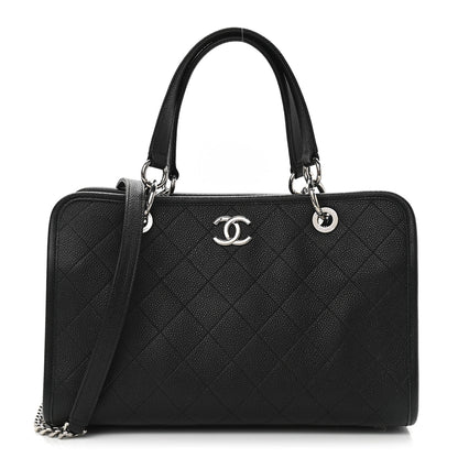 Chanel Caviar Stitched Shopping Tote Black 1 of 10
