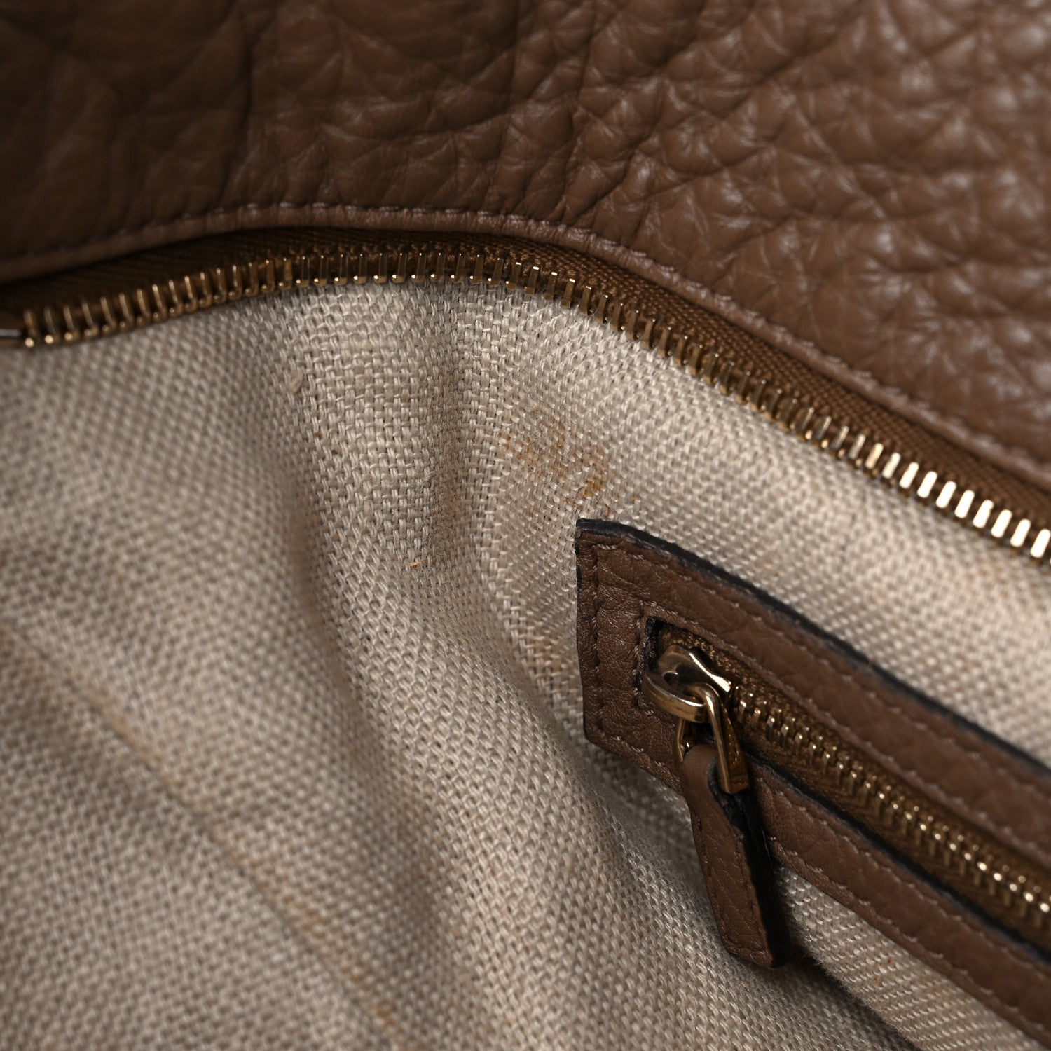 Gucci Calfskin Greenwich Medium Shoulder Bag Brown 15 of 24