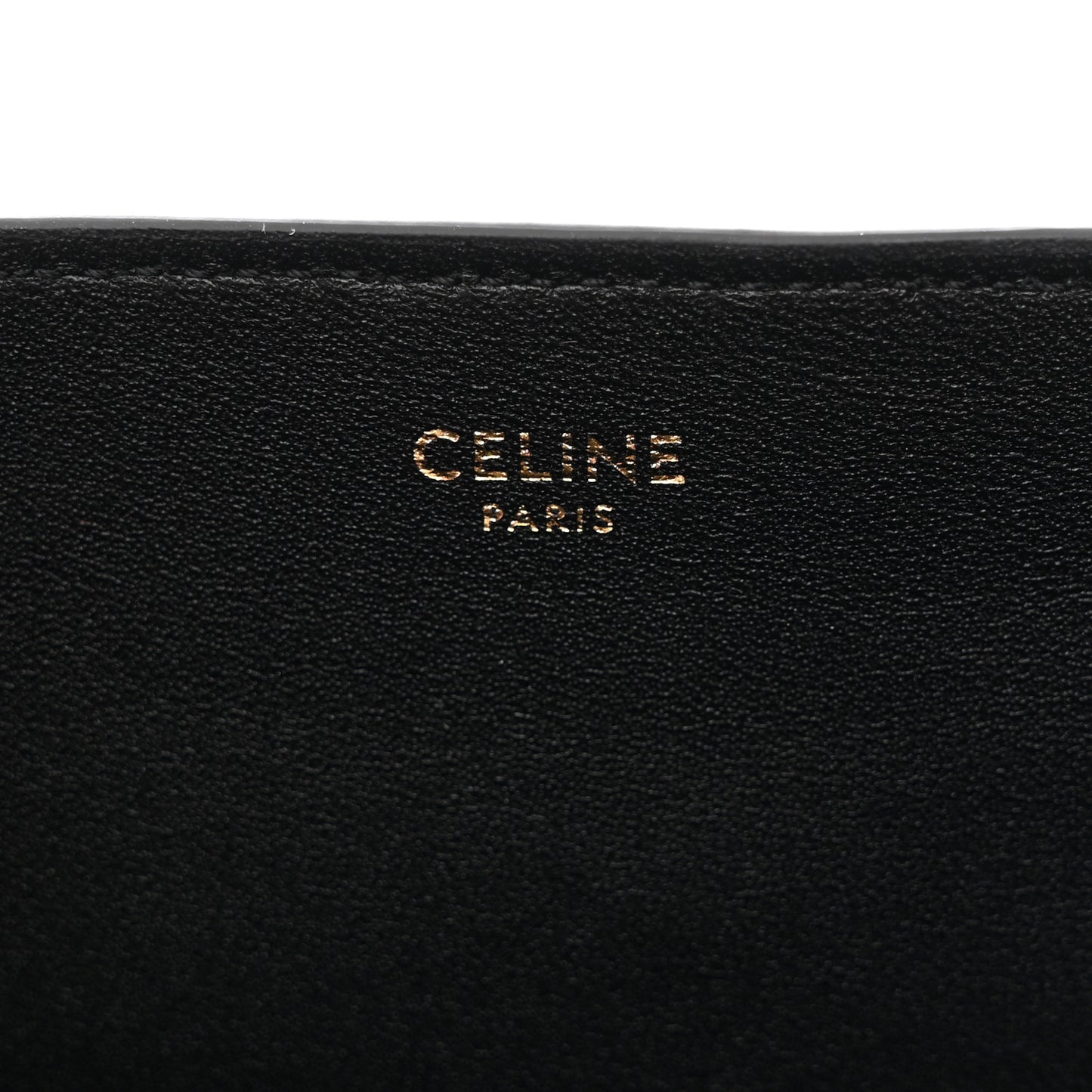 Smooth Calfskin Triomphe Small Louise Bag Black