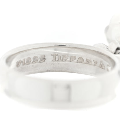 Tiffany Sterling Silver HardWear Ball Dangle Ring 53 6.25 4 of 5