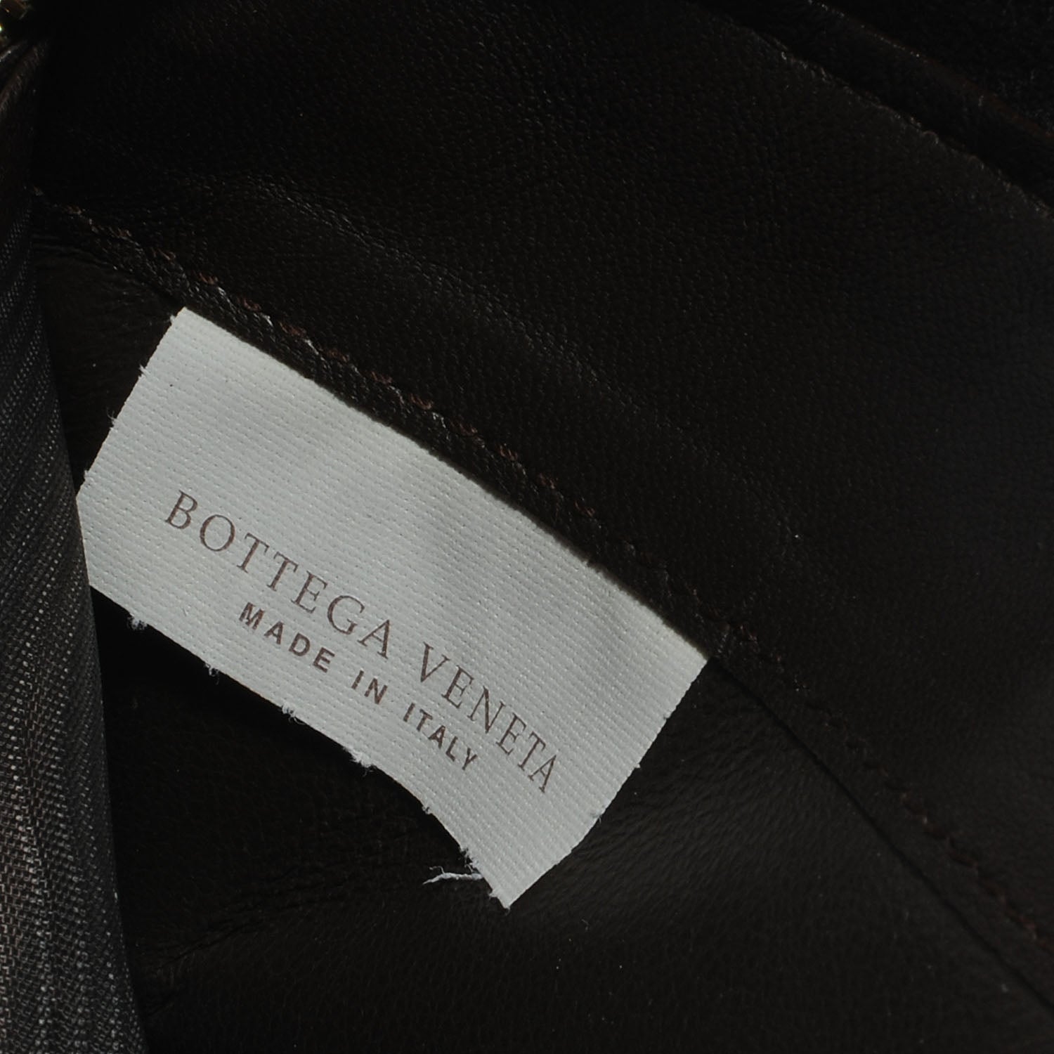 Bottega Veneta Nappa Intrecciato Zip Around Wallet Ebano 8 of 9
