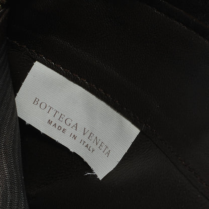 Bottega Veneta Nappa Intrecciato Zip Around Wallet Ebano 8 of 9