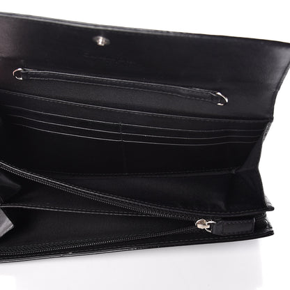 Christian Dior Patent Ultimate Rendez-vous Chain Wallet Black 6 of 11