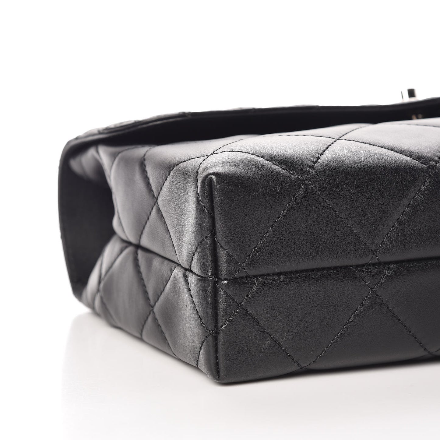 Calfskin Quilted In The Business Flap Bag Black