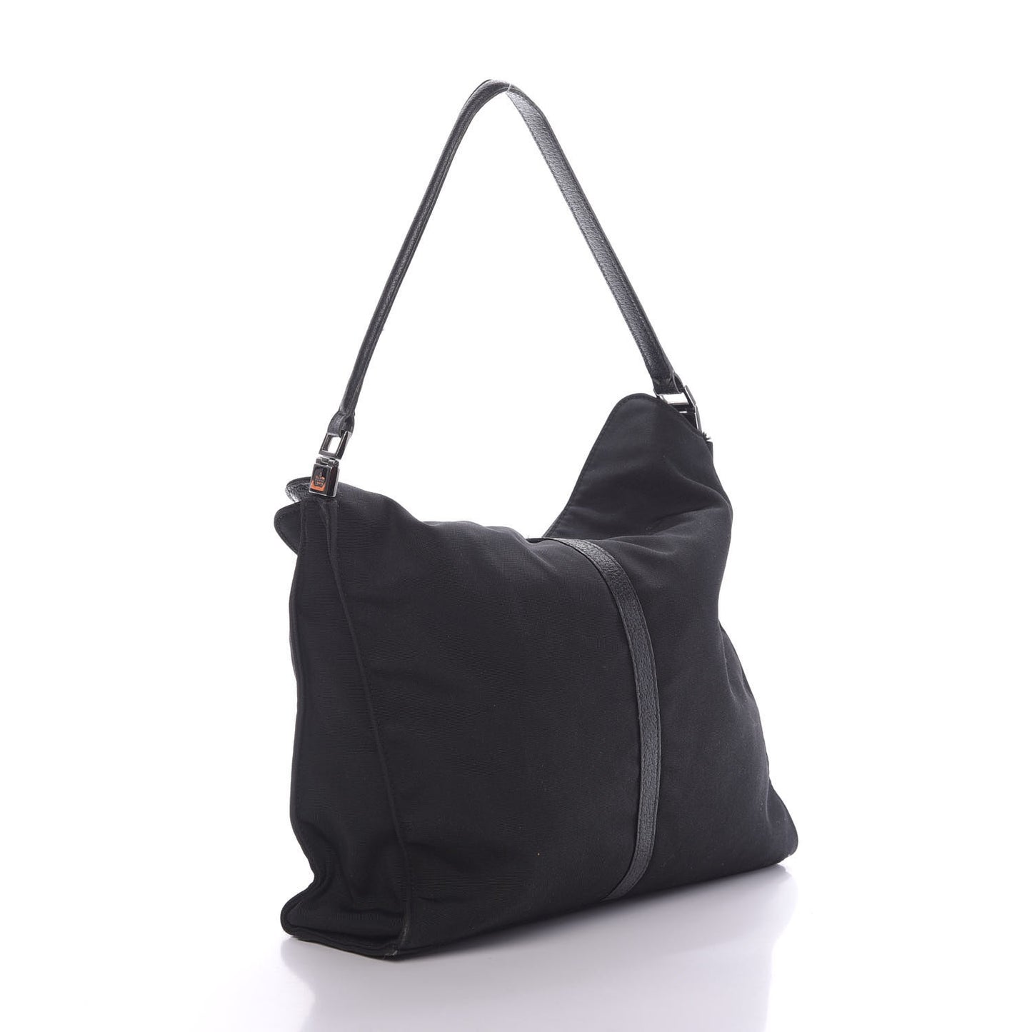 Nylon Shoulder Bag Black