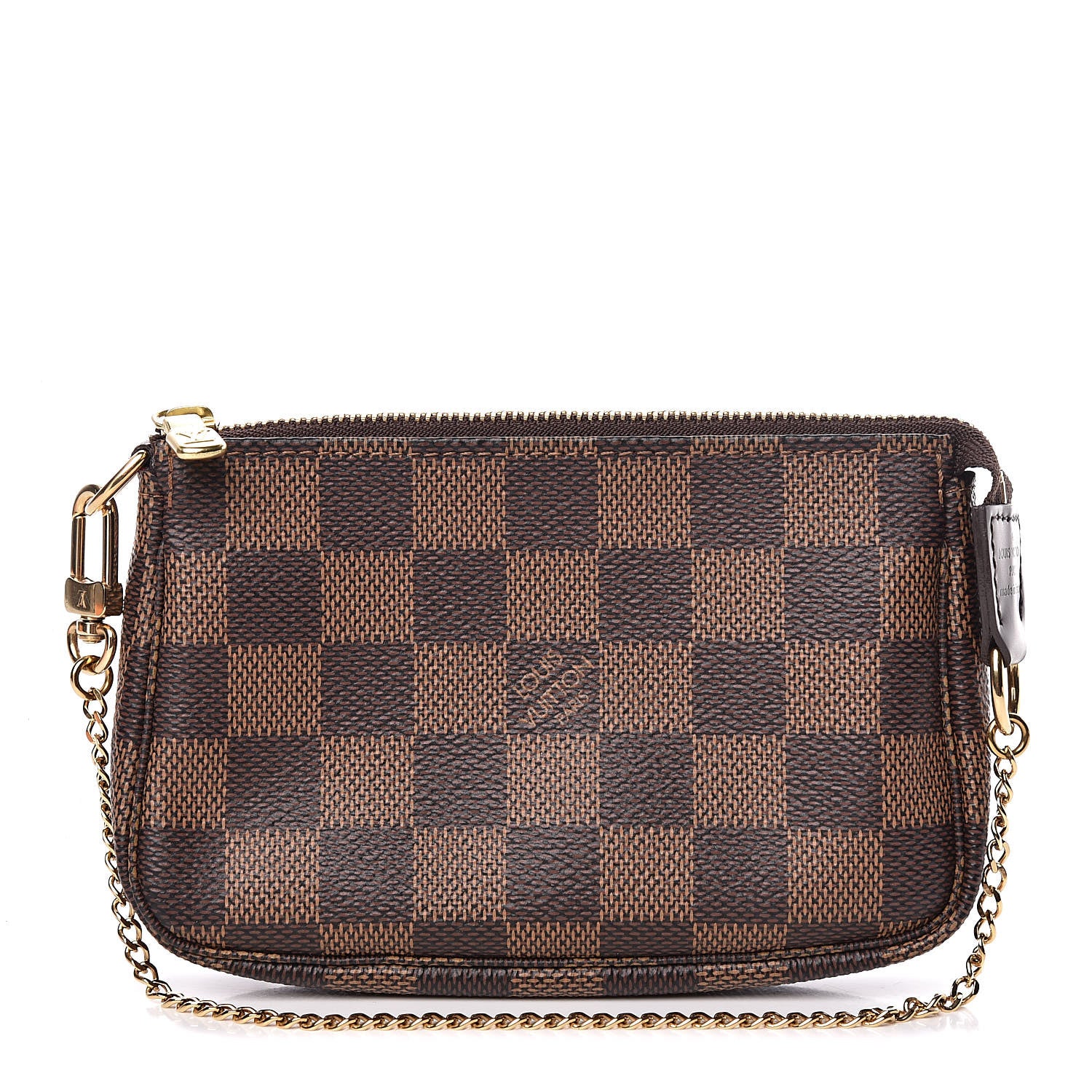 Louis Vuitton Damier Ebene Mini Pochette Accessories 1 of 10