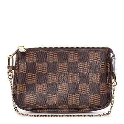 Louis Vuitton Damier Ebene Mini Pochette Accessories 1 of 10