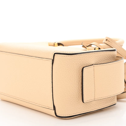 Delvaux Taurillon Soft Mini Cool Box Satchel Dune 8 of 8