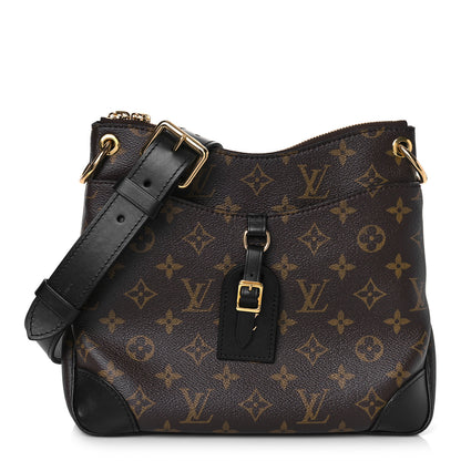 Louis Vuitton Monogram Odeon PM Black 2 of 7