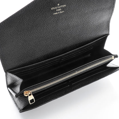 Louis Vuitton Empreinte Sarah Wallet NM Black 5 of 6