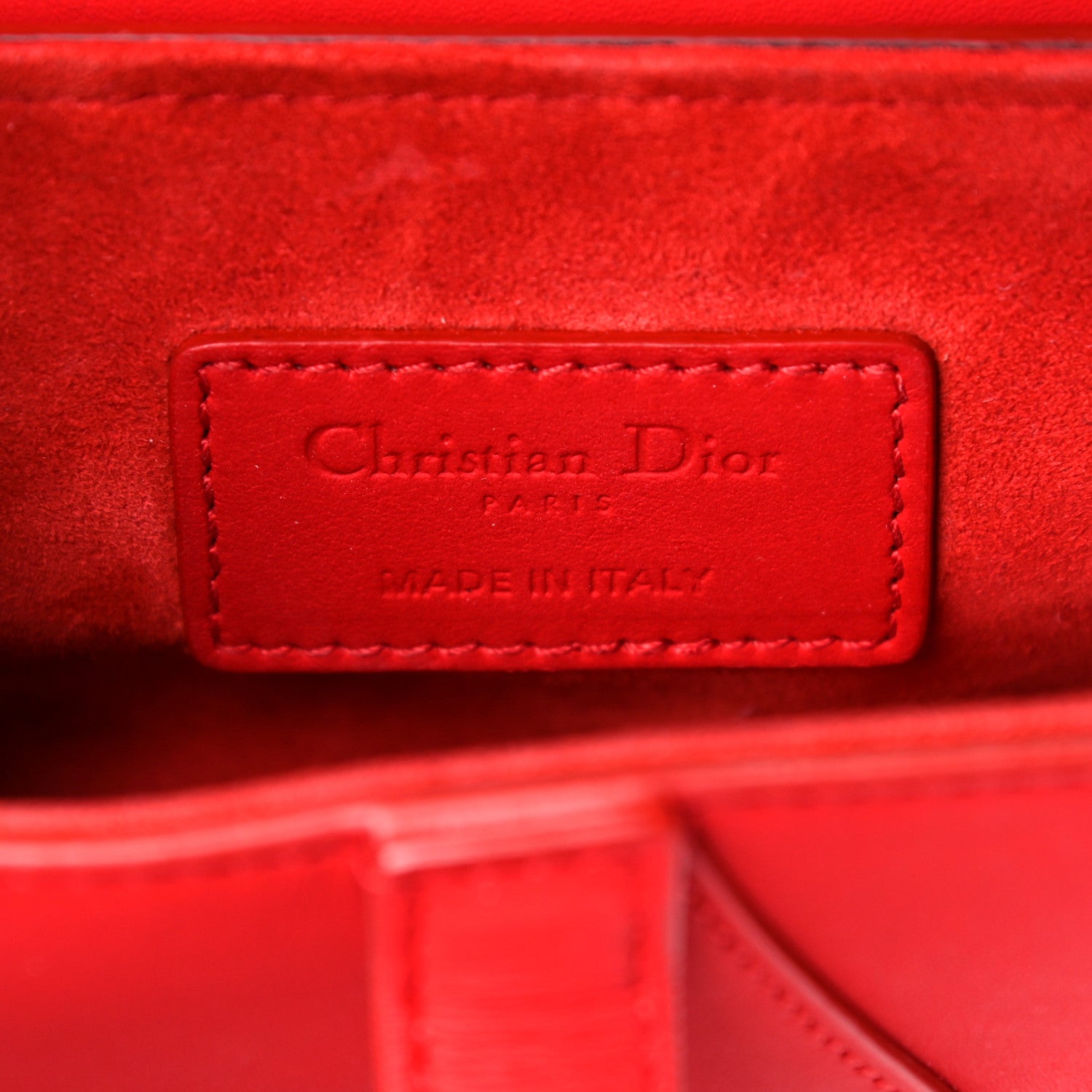 Christian Dior Ultra Matte Calfskin Mini Saddle Bag Red 5 of 19