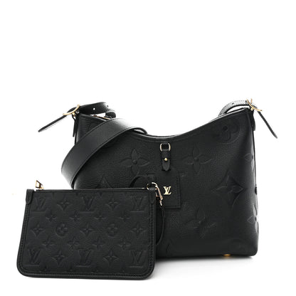 Louis Vuitton Empreinte Carryall PM Black 3 of 11