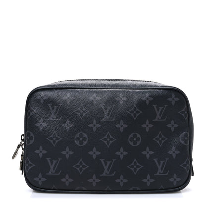 Louis Vuitton Monogram Eclipse Toilet Pouch GM 1 of 7