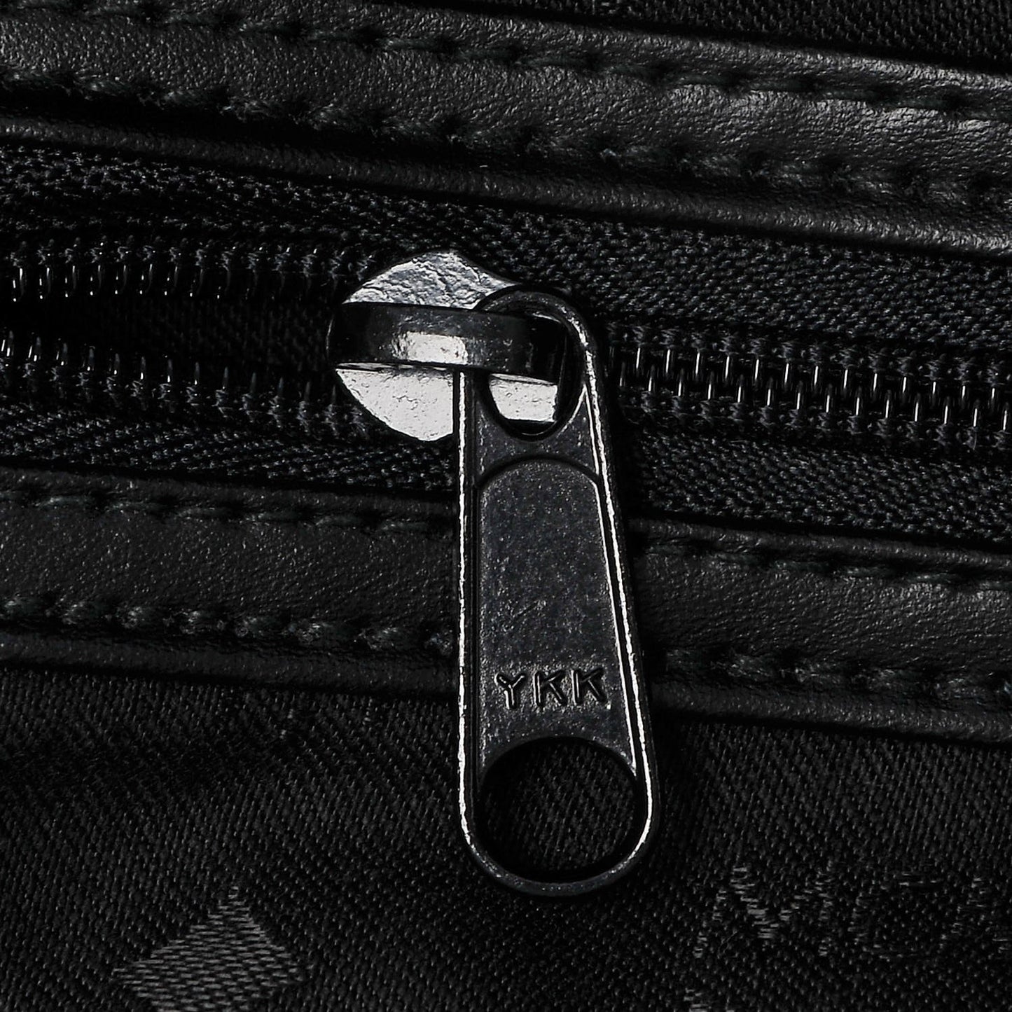 Monogram Coated Canvas Weekender Black