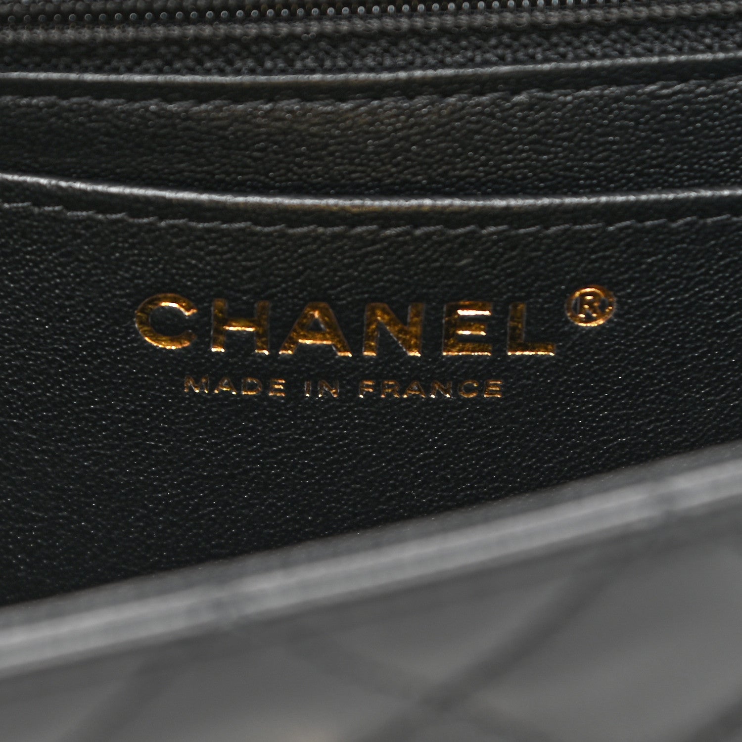 Chanel Lambskin Quilted Mini Rectangular Flap Black 6 of 9