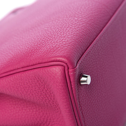 Hermes Togo Kelly Retourne 28 Rose Pourpre 40 of 46