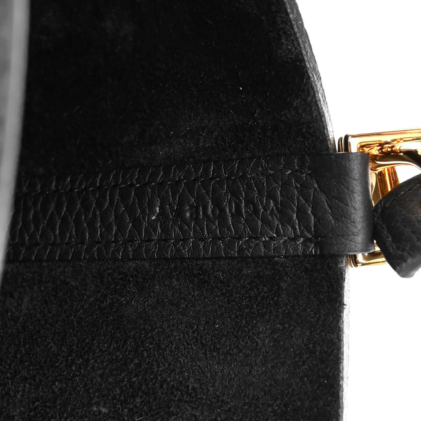 Taurillon Clemence Picotin Lock 22 MM Black