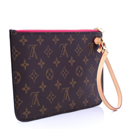 Louis Vuitton Monogram Neverfull MM GM Pochette Pivoine 2 of 4