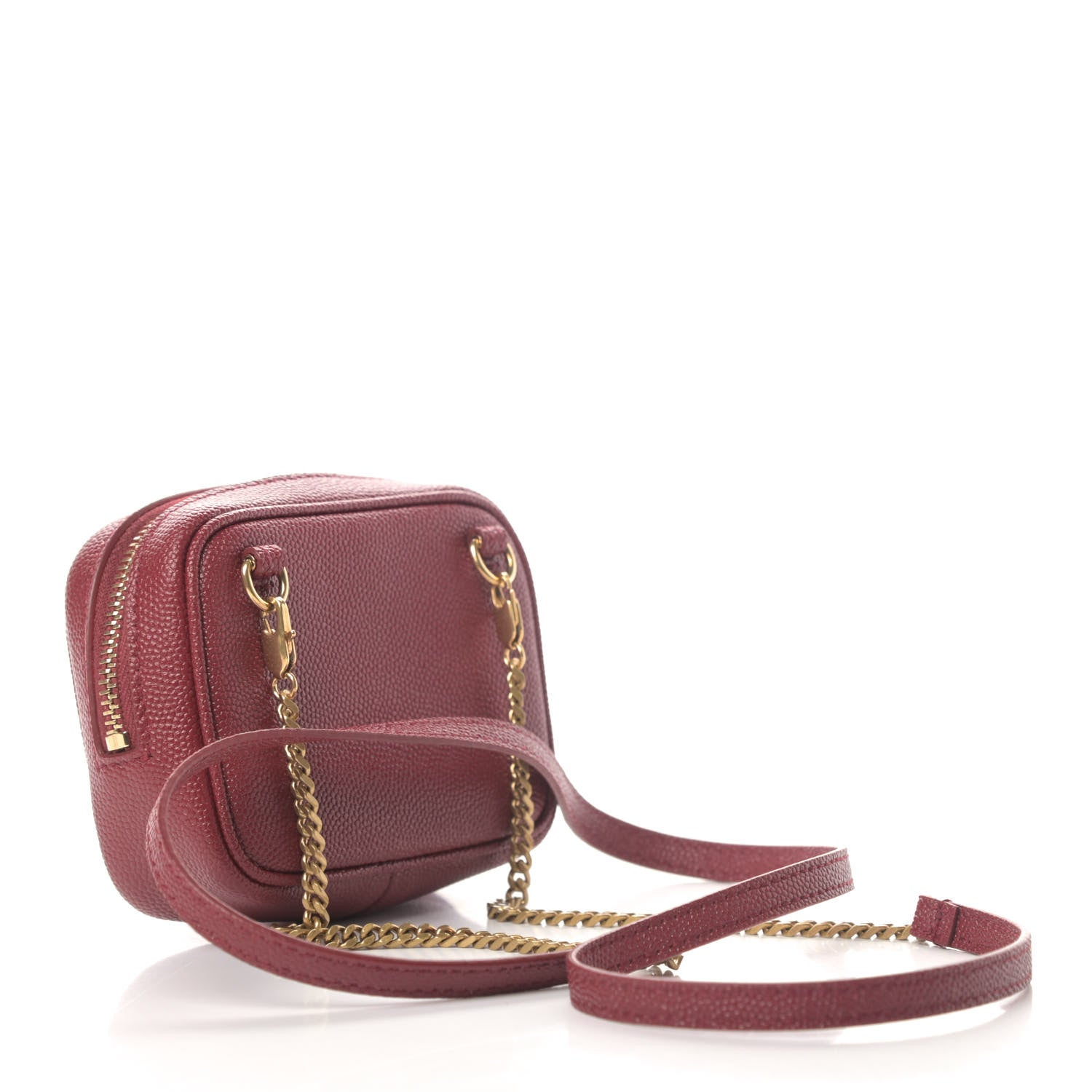 Saint Laurent Grain De Poudre Matelasse Monogram Baby Lou Camera Bag Vinyle 3 of 5