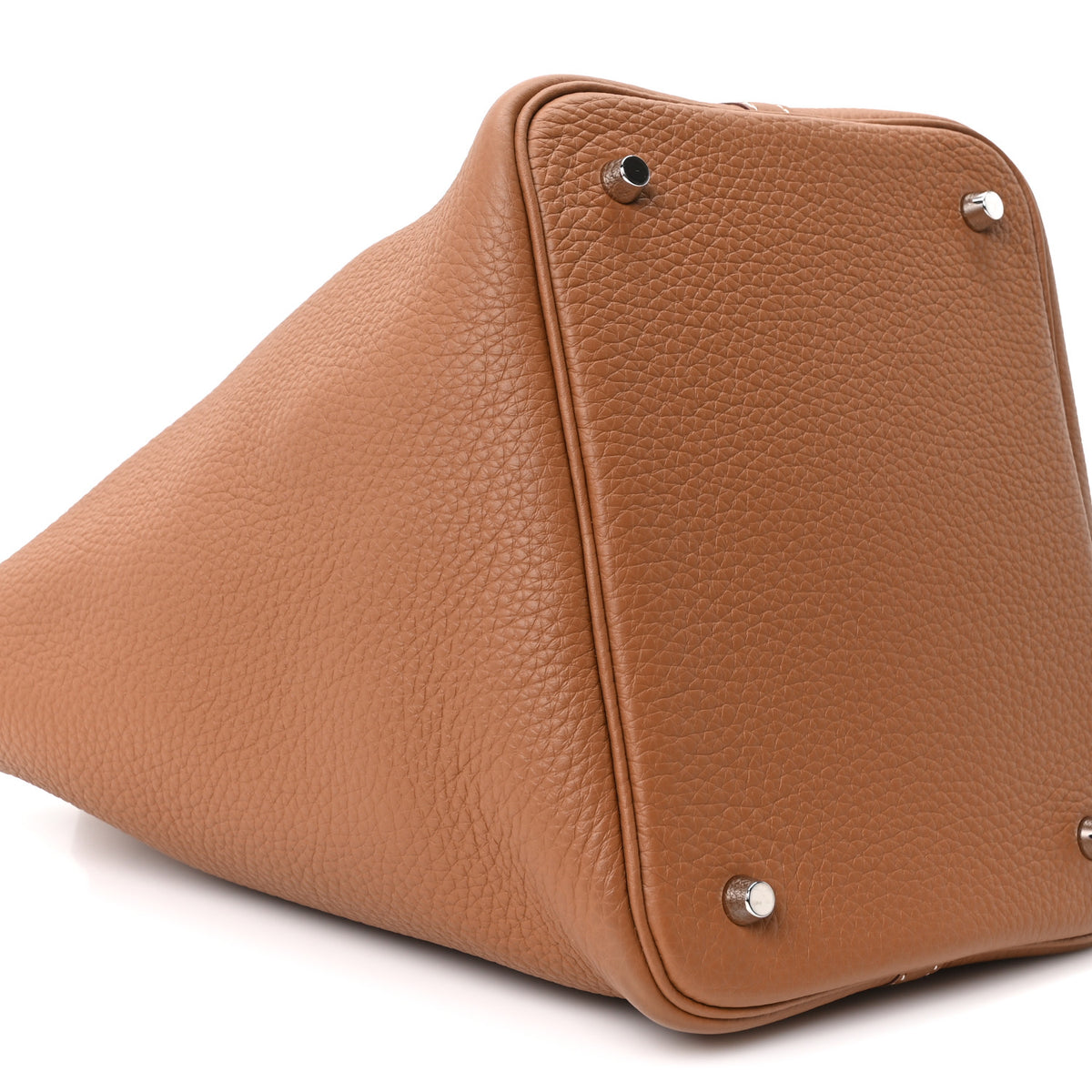 Hermes Taurillon Clemence Picotin Lock 22 MM Gold 9 of 11