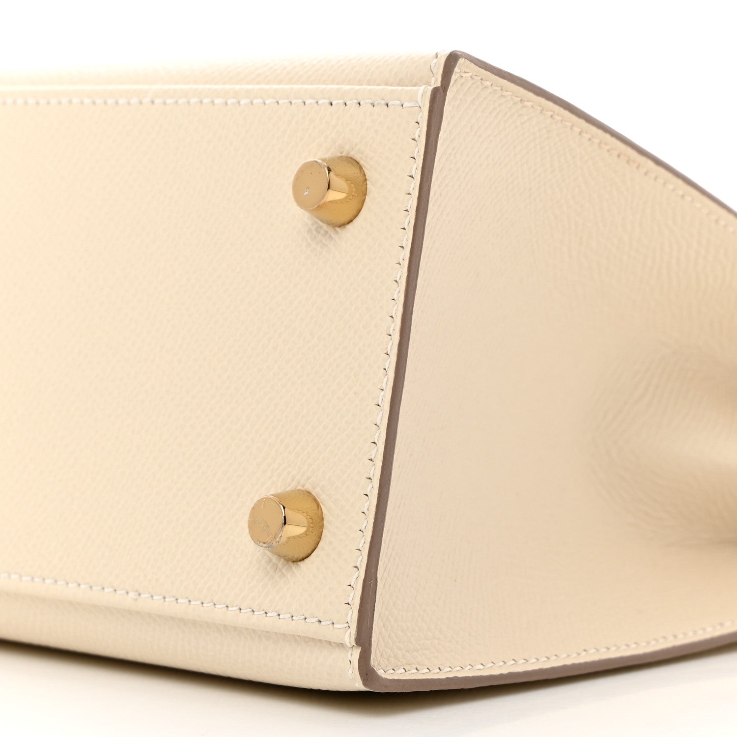 Hermes Epsom Kelly Sellier 25 Craie 10 of 11
