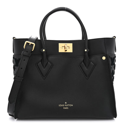 Louis Vuitton Calfskin Monogram Tufting On My Side Black 1 of 10