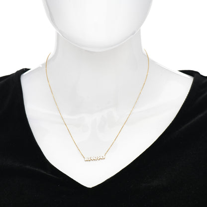 Suzanne Kalan 18K Yellow Gold Diamond Classic Fireworks Bar Necklace 2 of 6