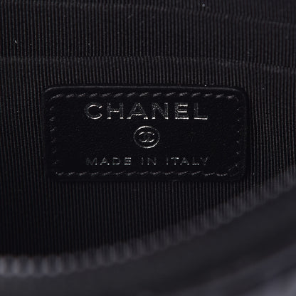 Chanel Aged Calfskin Quilted Medium Reissue Cosmetic Case So Black 6 of 8