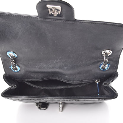 Chanel Patent Quilted Small Coco Shine Flap Black 5 of 7