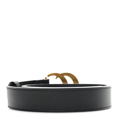 Gucci Calfskin Double G 30mm Belt 90 36 Black 2 of 4