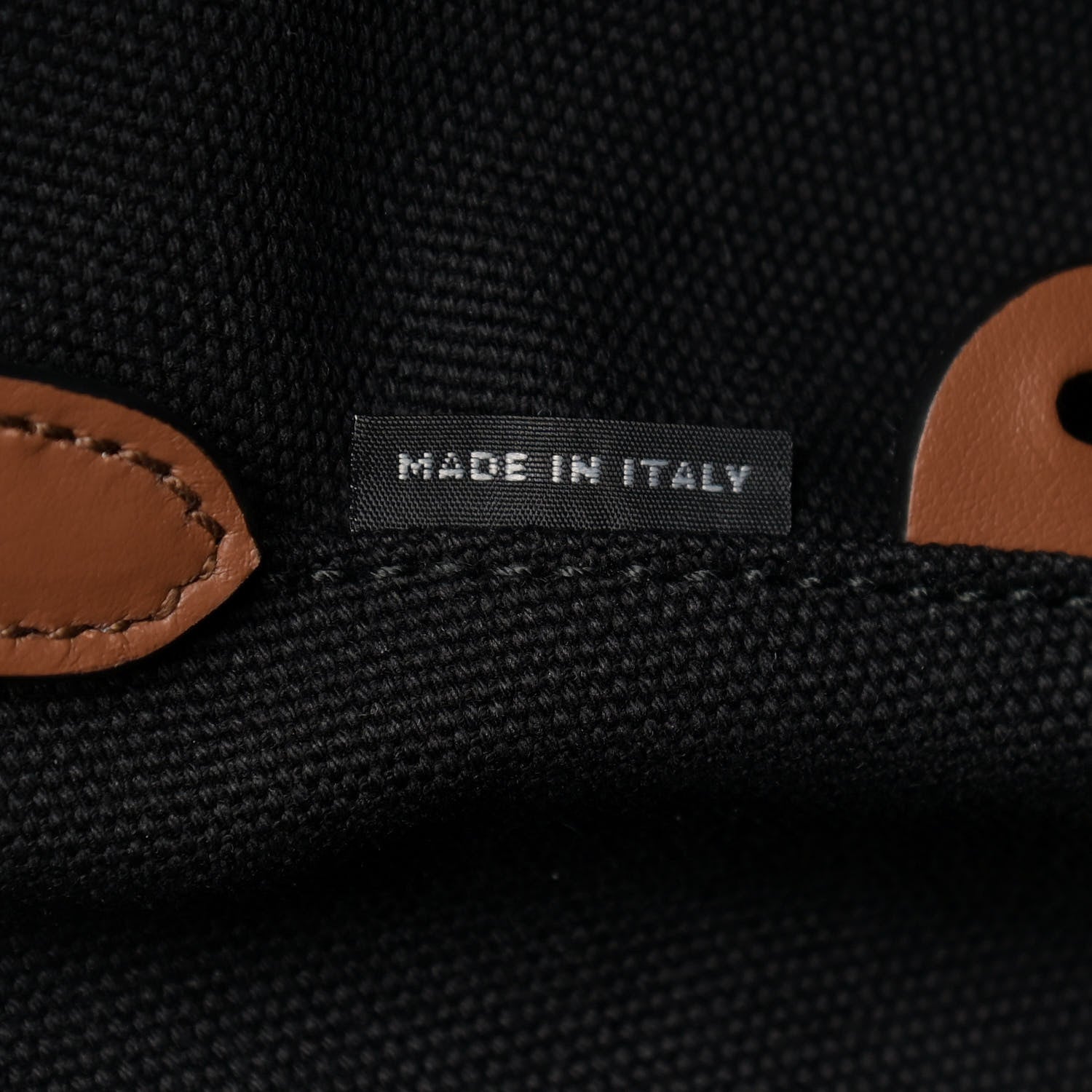 Prada Canapa Small Logo Shopping Tote Black 7 of 11