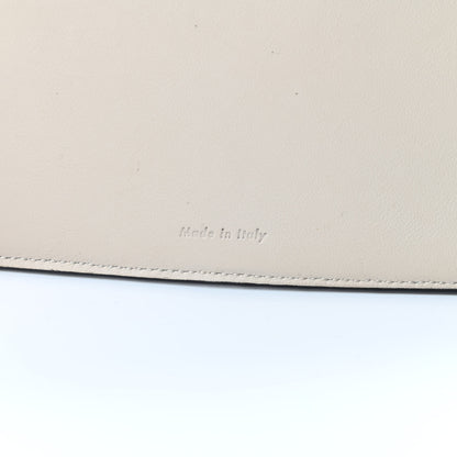 Celine Grained Calfskin Large Multifunction Strap Wallet Black Chalk 7 of 12