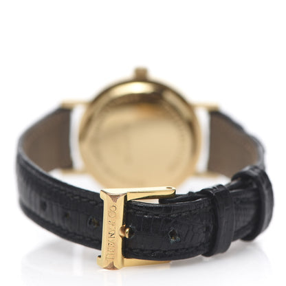 Tiffany 18K Yellow Gold Lizard 24mm Atlas Quartz Watch Gold 4 of 5