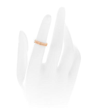 Hermes 18K Rose Gold Ariane Wedding Band Ring 49 4.75 2 of 5
