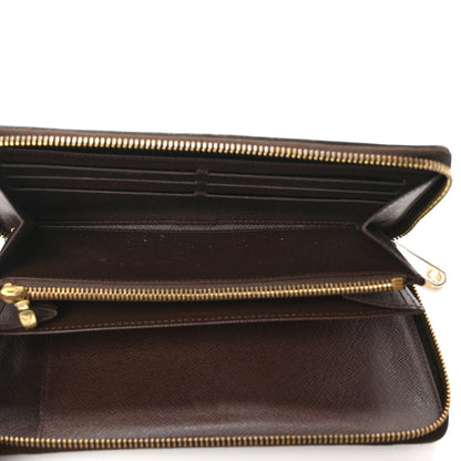 Louis Vuitton Damier Ebene Zippy Organizer Wallet 5 of 9