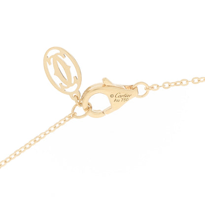 Cartier 18K Pink Yellow White Gold Diamond Trinity Pendant Necklace 4 of 5