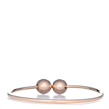 Tiffany 18K Rose Gold 11mm HardWear Ball Wire Bracelet 4 of 6