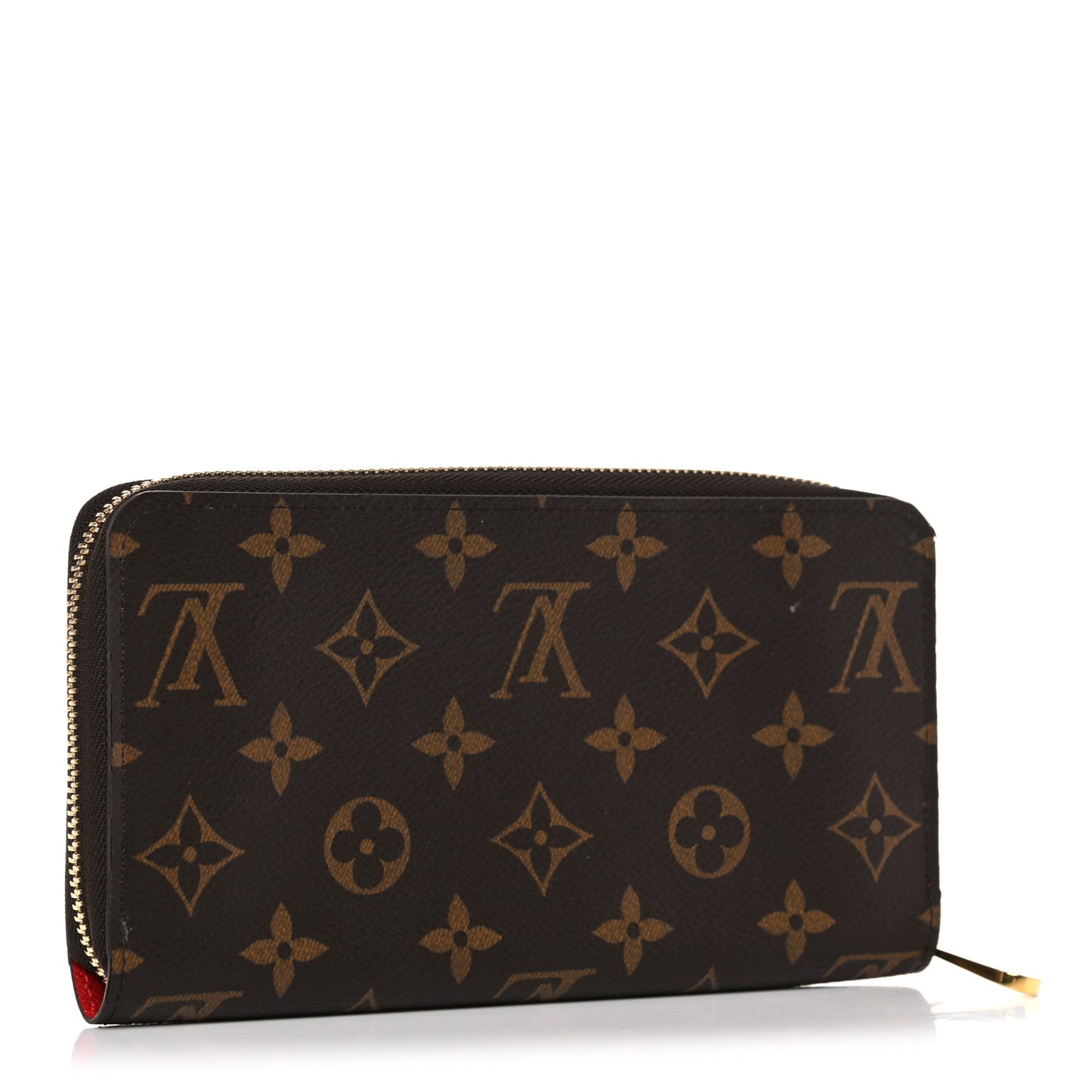 Monogram Zippy Wallet Coquelicot
