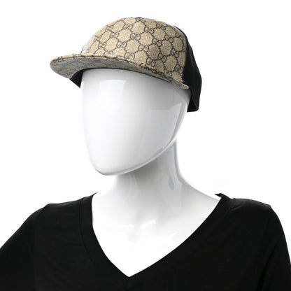 Gucci GG Supreme Monogram Baseball Hat M Beige 2 of 9