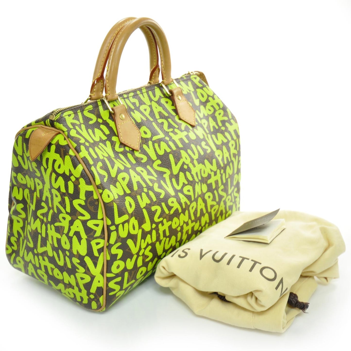 Monogram Graffiti Speedy 30 Green