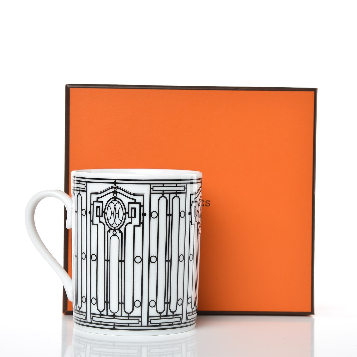 Hermes Porcelain H Deco Mug 6 of 6