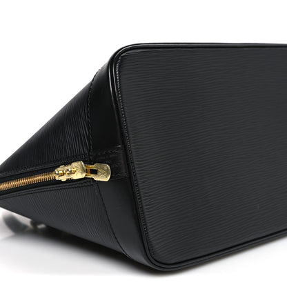 Louis Vuitton Epi Alma PM Black 9 of 11