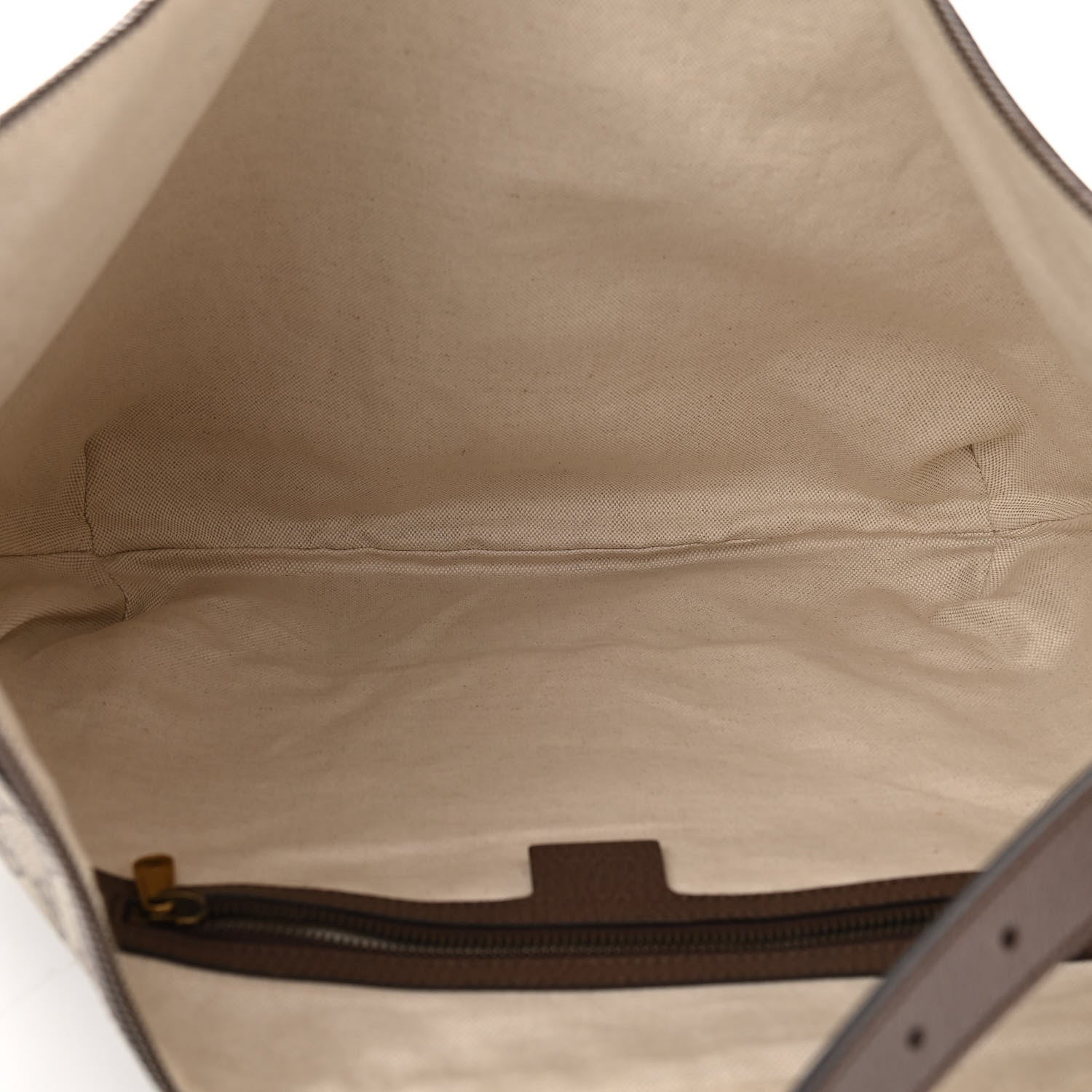 Gucci GG Supreme Monogram Web Ophidia Half Moon Hobo Brown 5 of 10