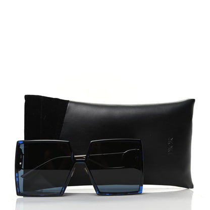 Christian Dior Acetate Square 30 Montaigne Sunglasses Blue 7 of 7
