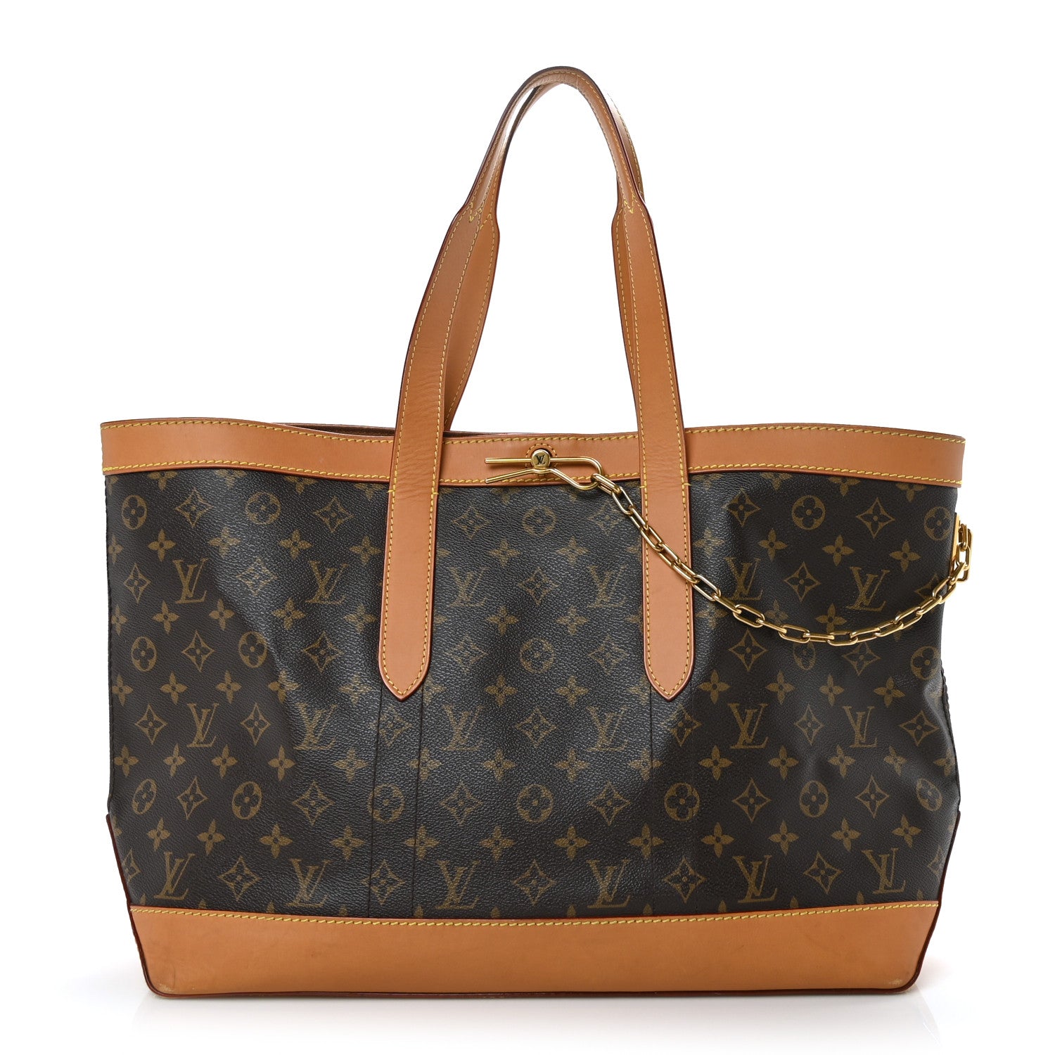 Louis Vuitton Monogram Cabas Voyage 1 of 10